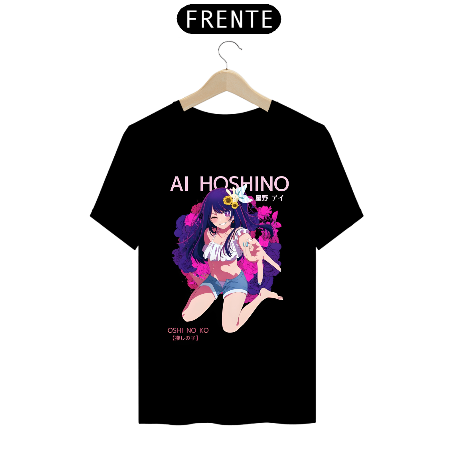 Camiseta - Ai Hoshino (Oshi no Ko)