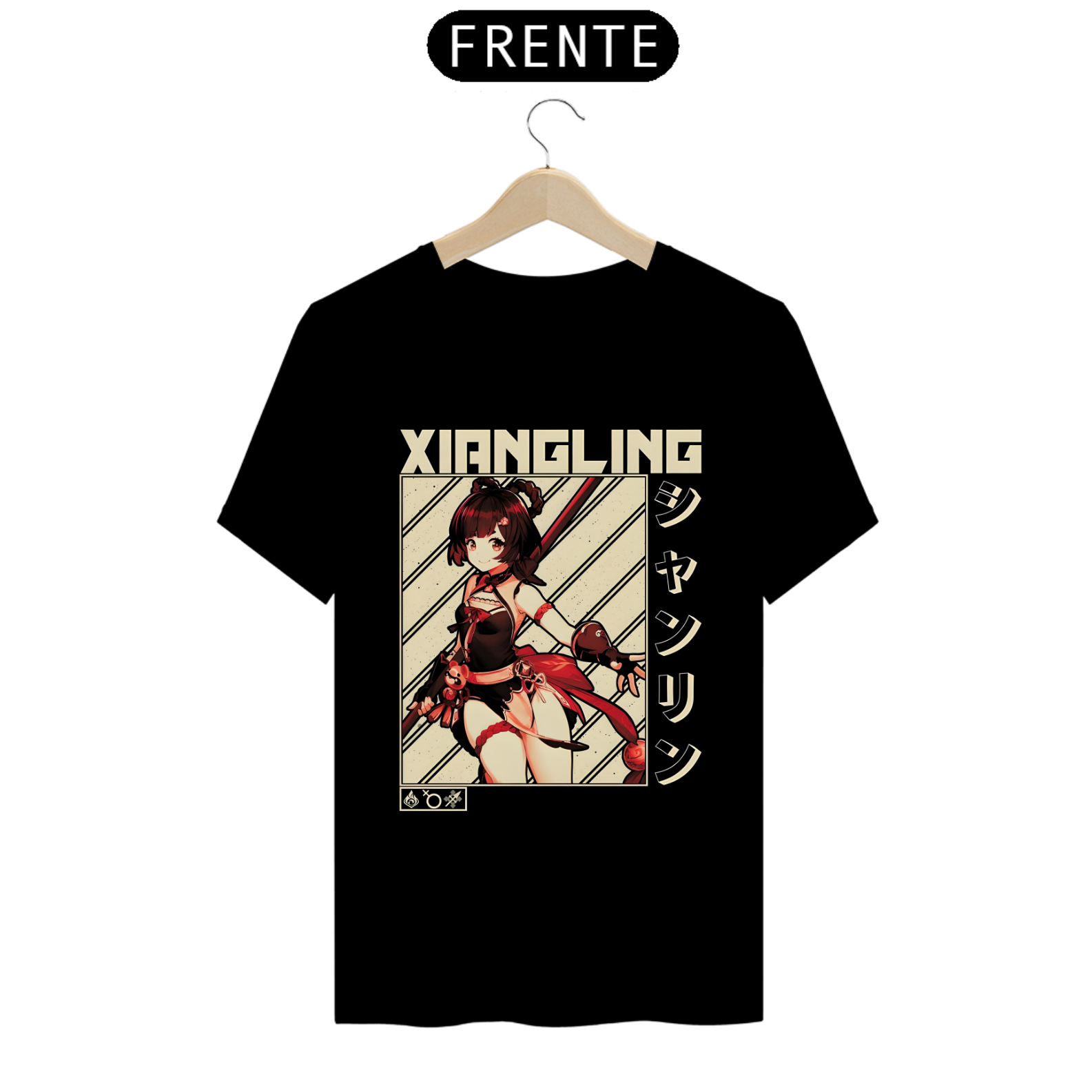 Camiseta - Xiangling (Genshin Impact)