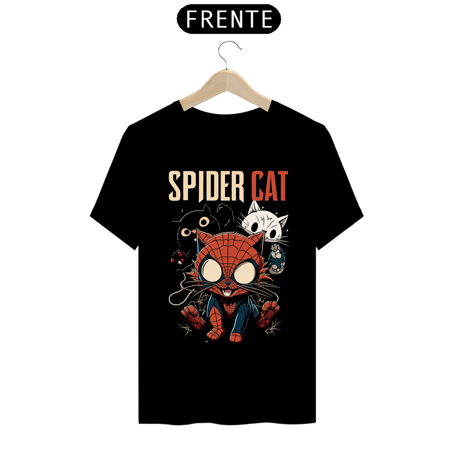 Camiseta - Spider Cat