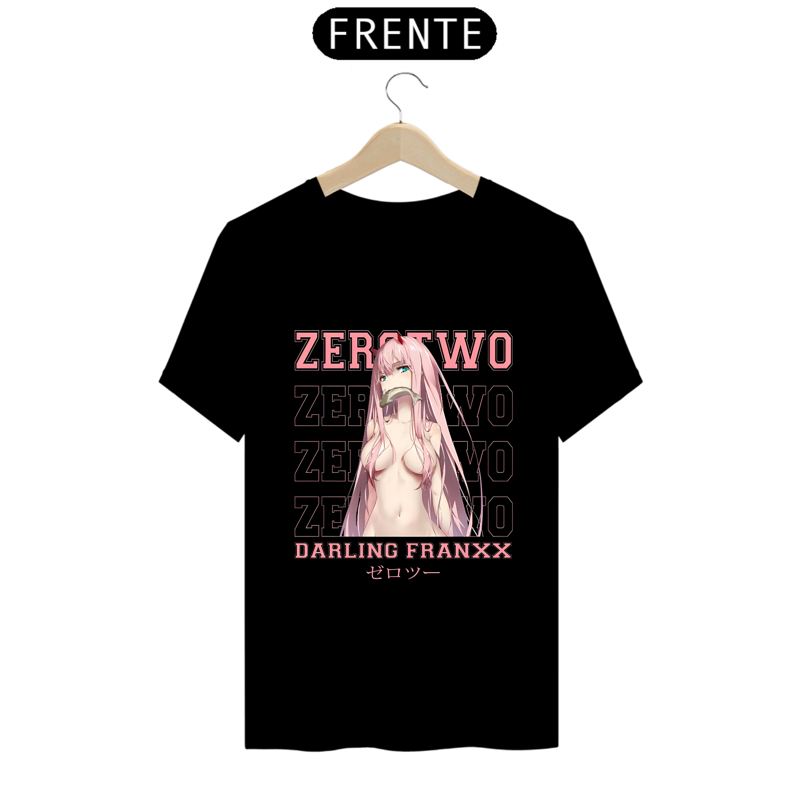 Camiseta - Zero Two (Darling in the Franxx)