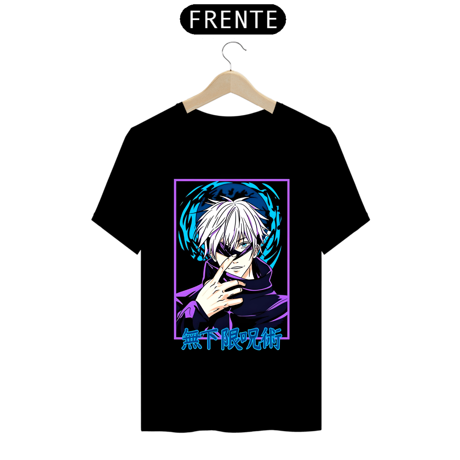 Camiseta - Satoru Gojo (Jujutsu Kaisen)