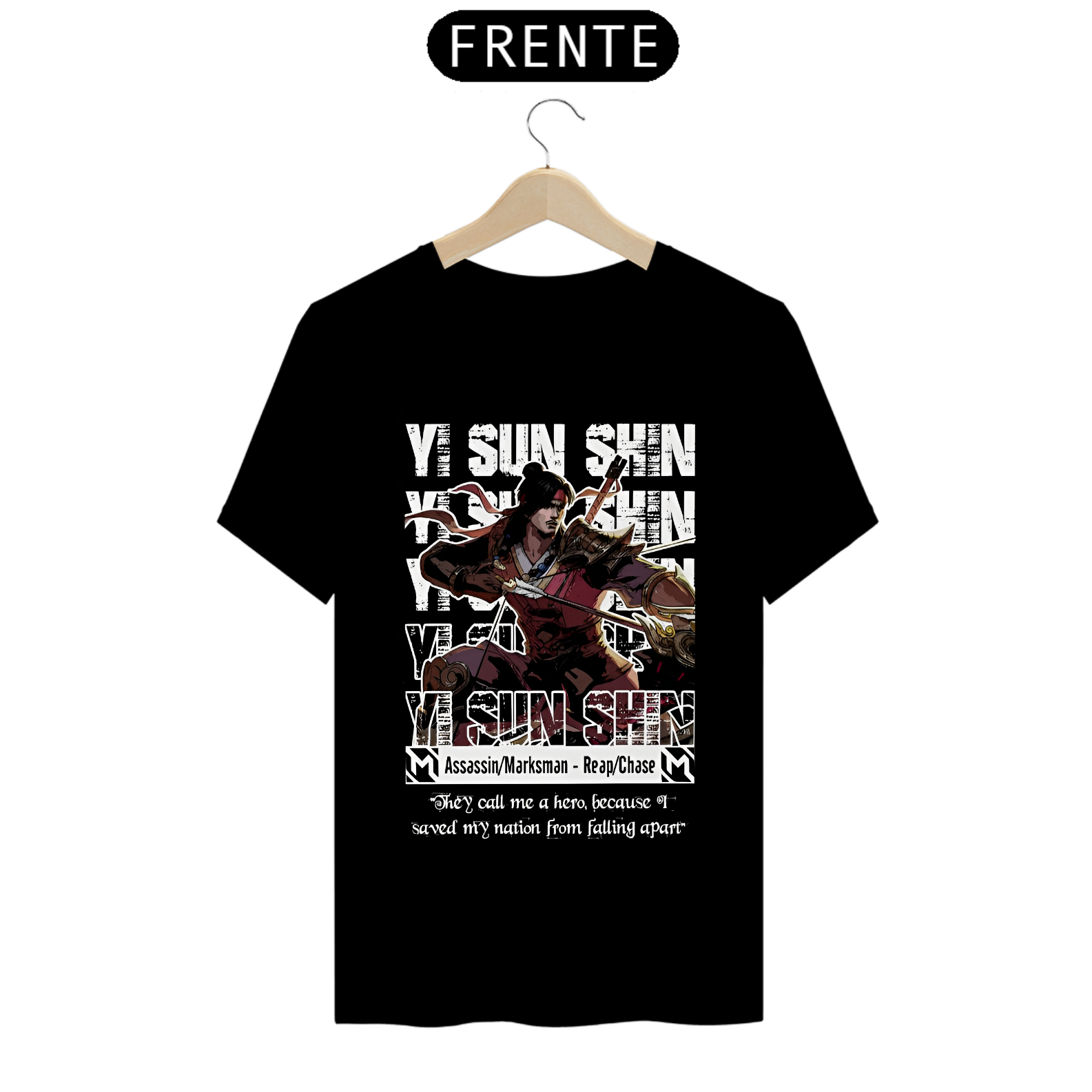 Camiseta - Yi Sun-Shin (Mobile Legends)