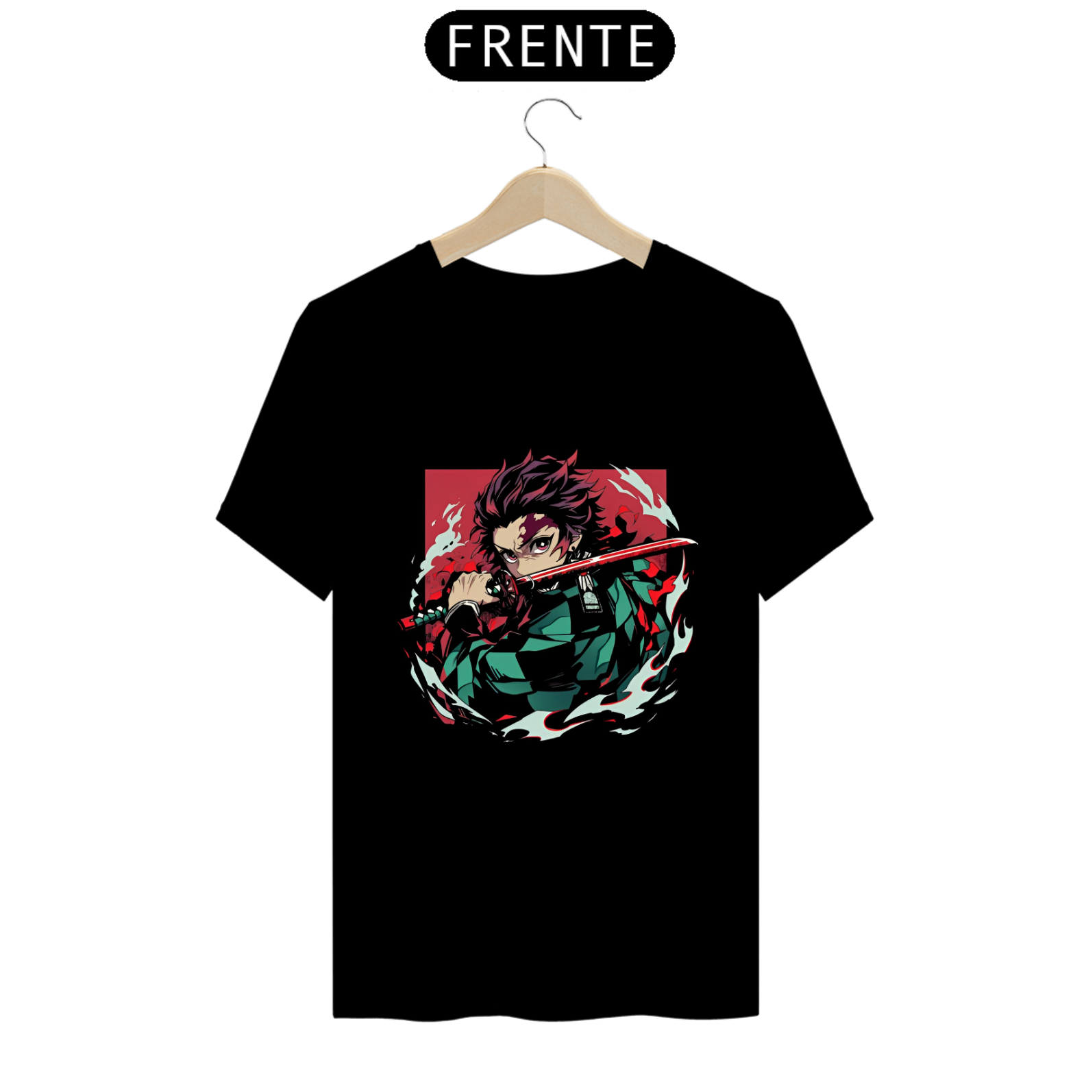 Camiseta - Tanjiro Kamado (Demon Slayer)