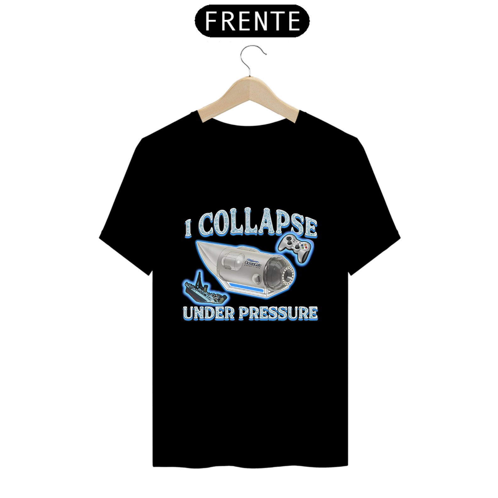 Camiseta - I Collapse Under Pressure