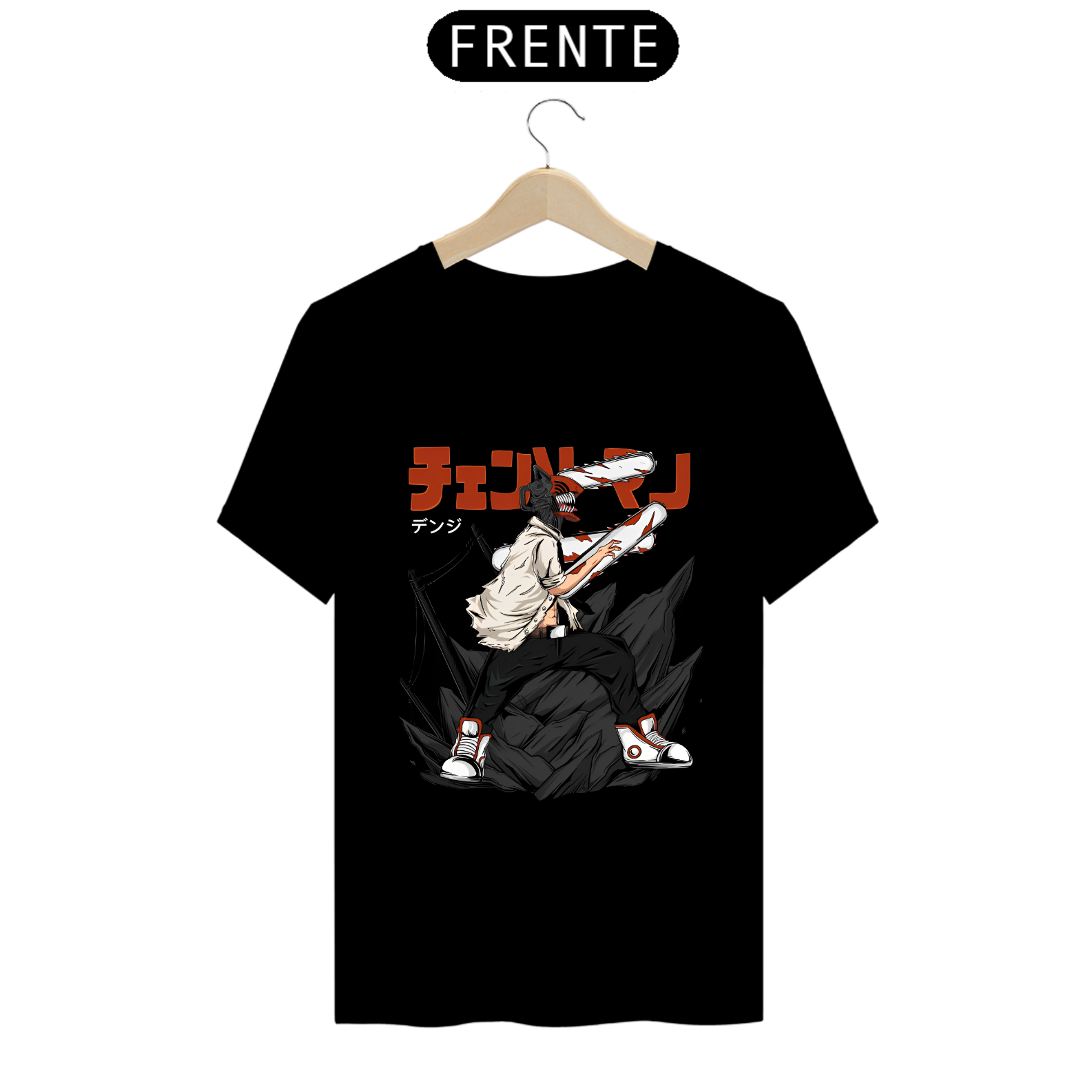 Camiseta - Denji (Chainsaw Man)