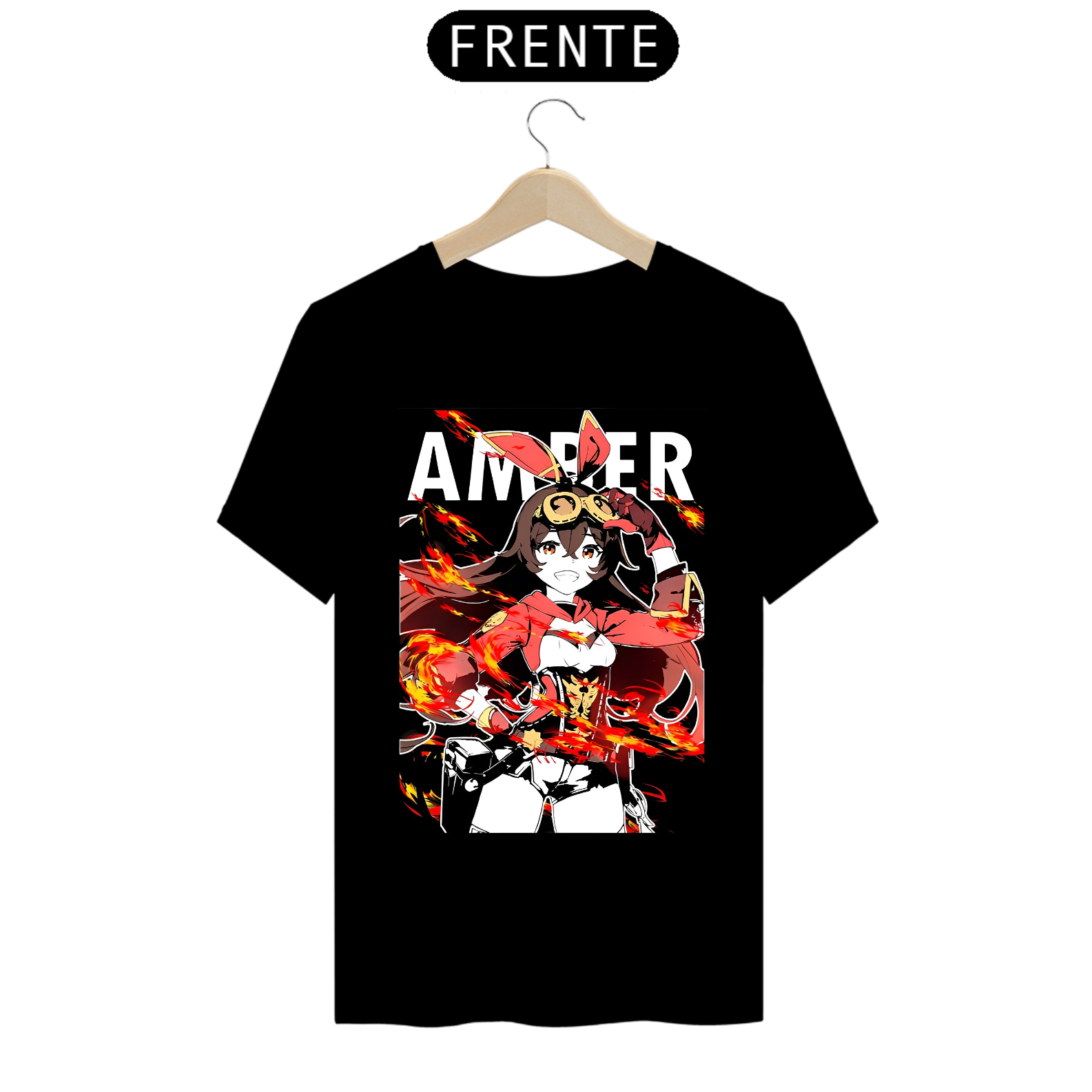 Camiseta - Amber (Genshin Impact)