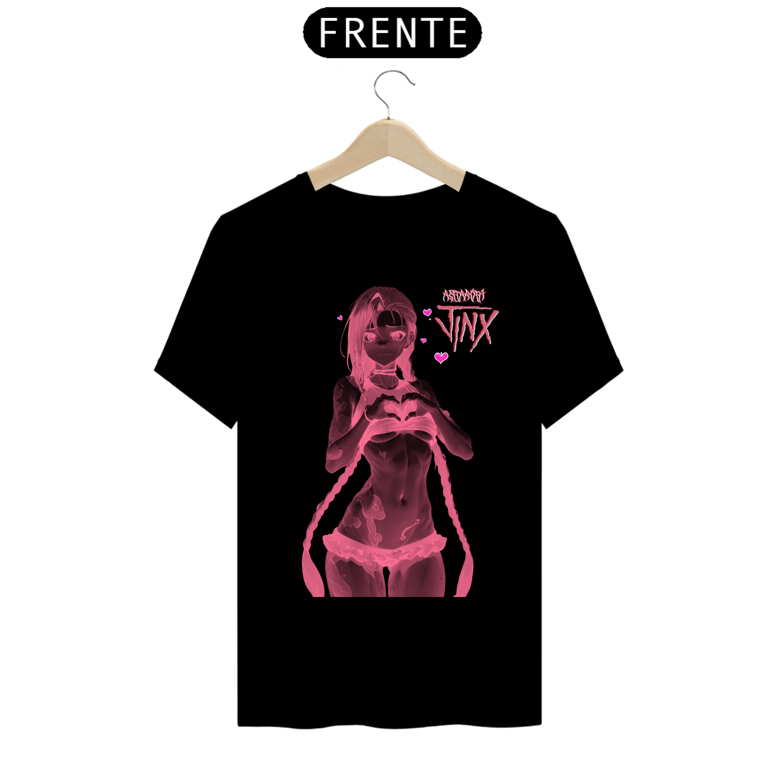 Camiseta - Jinx 3.0 (League of Legends)