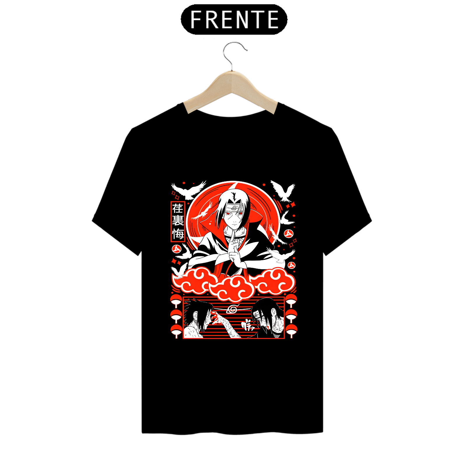 Camiseta - Itachi Uchiha (Naruto Shippuden)