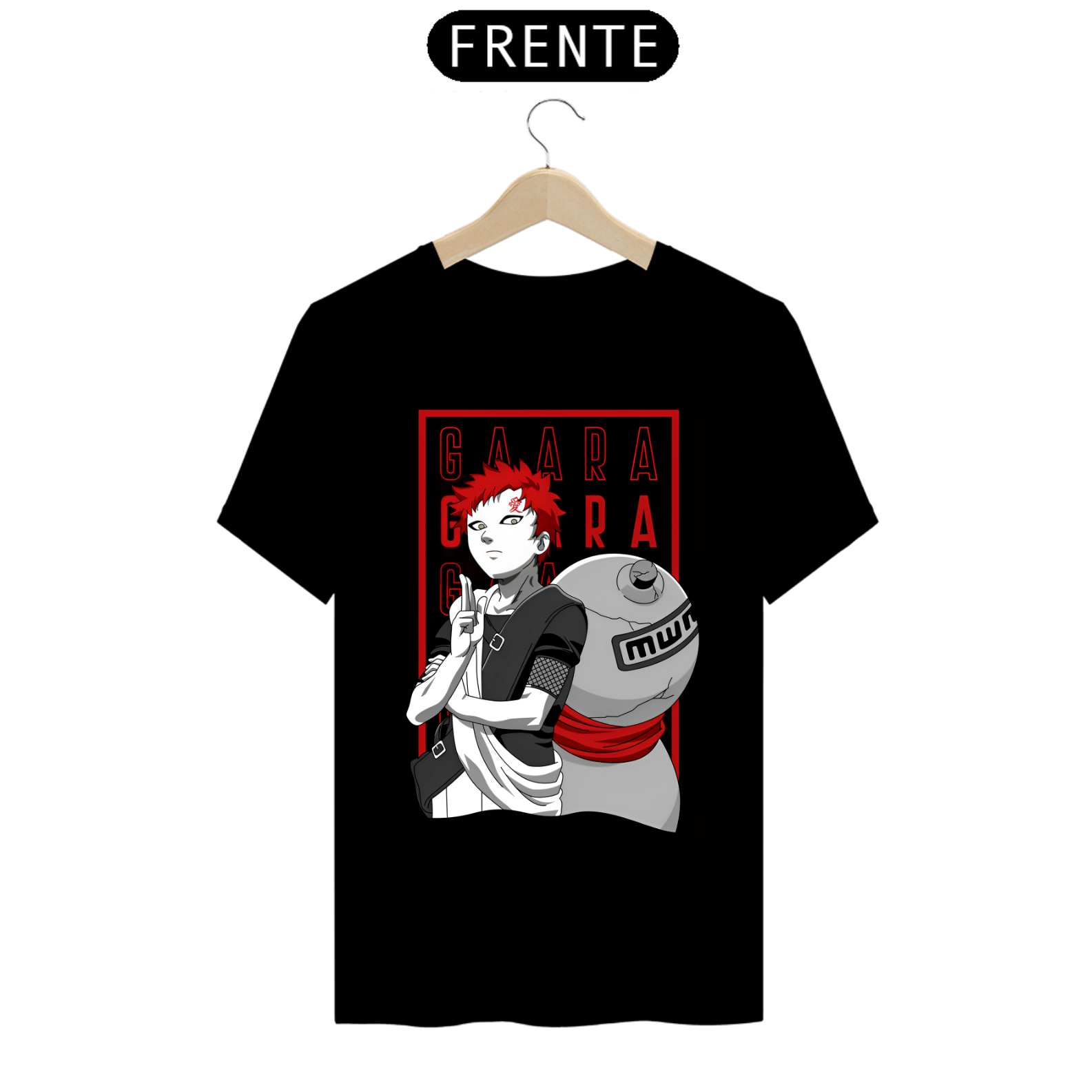 Camiseta - Gaara (Naruto)