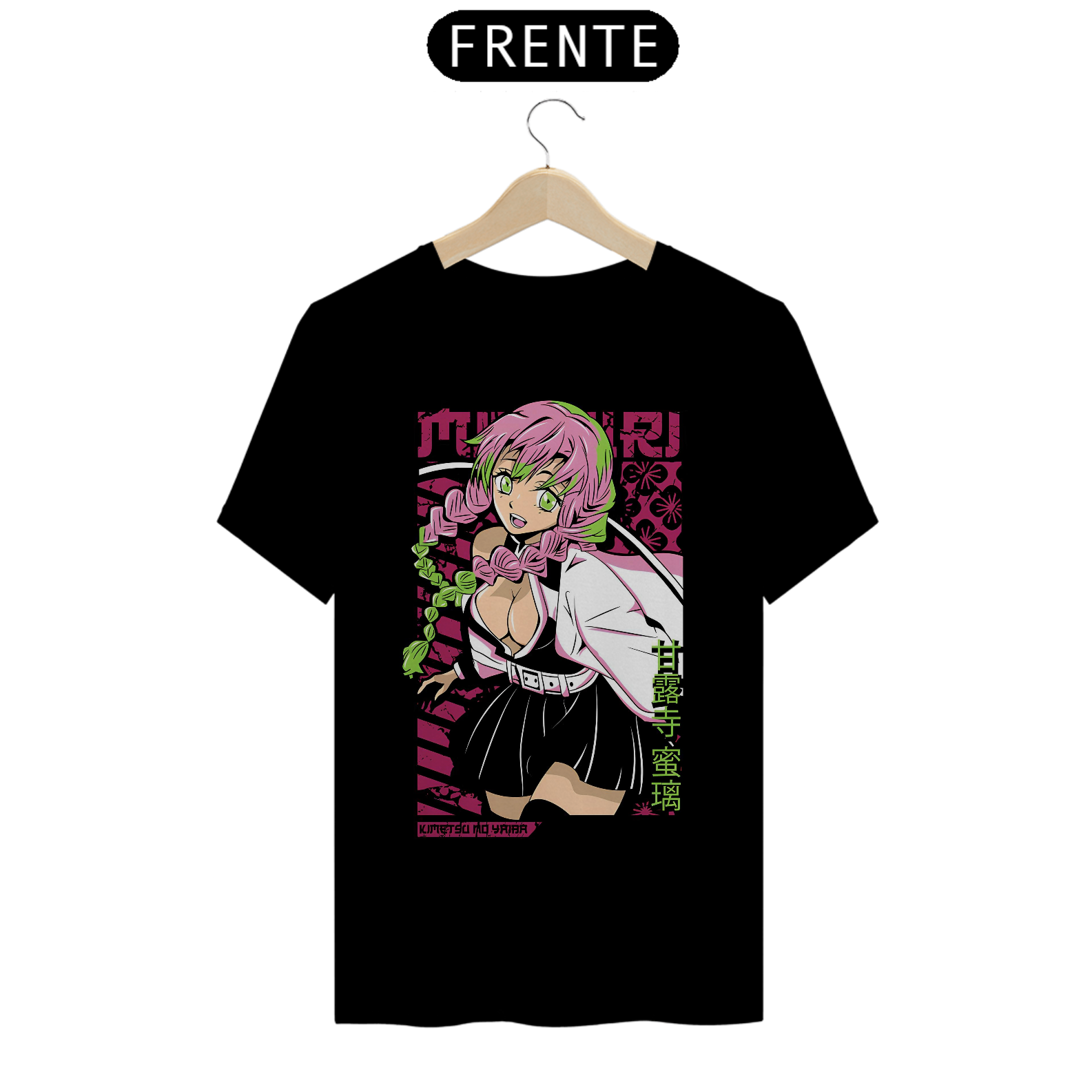 Camiseta - Mitsuri Kanroji (Demon Slayer)