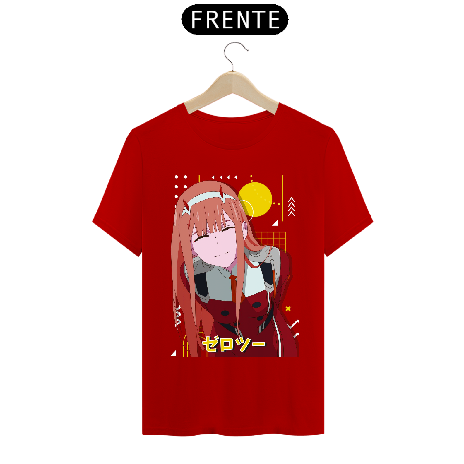 Camiseta - Zero Two (Darling in the Franxx)