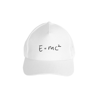 Nome do produto Boné ÓRBITA® – E = mc² | Energia É Tudo