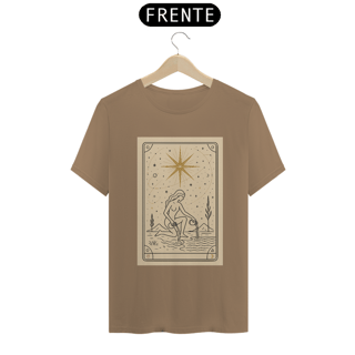 Nome do produto Camiseta Premium Tarot Estelar — A ESTRELA | ÓRBITA®