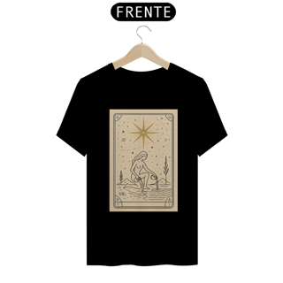 Nome do produto Camiseta Premium Tarot Estelar — A ESTRELA | ÓRBITA®