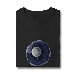 Nome do produto CAMISETA INFANTIL – “Minha Primeira Lua Cheia”
