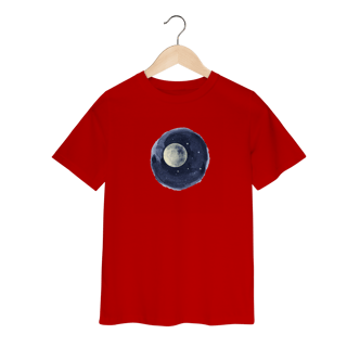 Nome do produto CAMISETA INFANTIL – “Minha Primeira Lua Cheia”