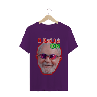 Nome do produto T- Shirt Classic - Lula O Pai tá on.