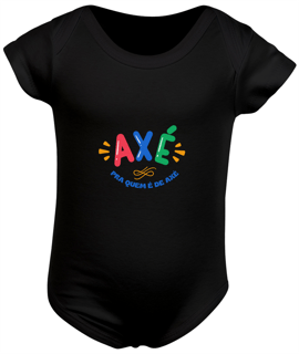 Nome do produto Body Infantil Axé