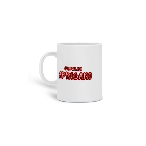 Caneca Orgulho Africano