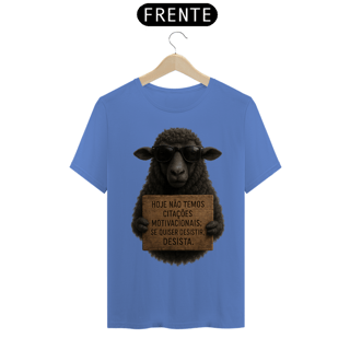 Nome do produtoOvelha Negra | Desista se Quiser Tee T-Shirt Estonada