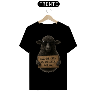 Nome do produtoOvelha Negra | Desista ou sei lá. T-Shirt Prime
