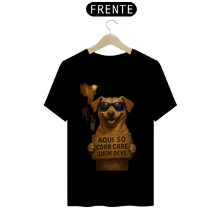 Caramelo Atitude – “Aqui Só Corre Quem Deve” | T-Shirt Prime