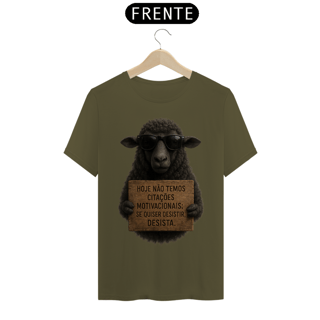 Nome do produtoOvelha Negra | Desista se quiser. T-Shirt Prime