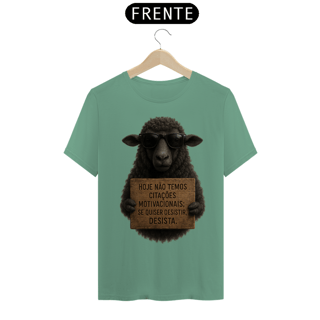 Nome do produtoOvelha Negra | Desista se Quiser Tee T-Shirt Estonada