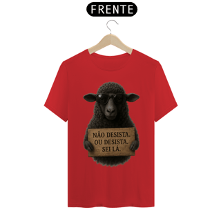 Nome do produtoOvelha Negra | Desista ou sei lá. T-Shirt Prime