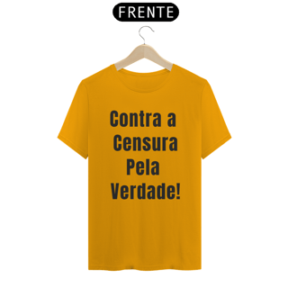 Nome do produto Camiseta Anti Censura 01