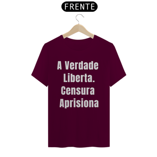 Nome do produto Camiseta Anti Censura 06