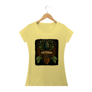 Nome do produto Camiseta Baby Long Estonada - Fazenda Cervejeira Lúpulos