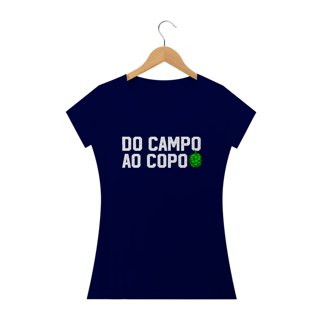 Nome do produto Camiseta Baby Long - Do campo ao copo