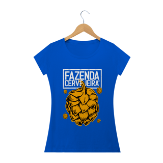 Nome do produto Camiseta Baby Long - Fazenda Cervejeira Lúpulo