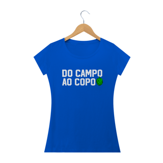 Nome do produto Camiseta Baby Long - Do campo ao copo
