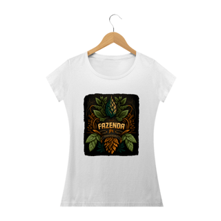 Nome do produto Camiseta Baby Long - Fazenda Cervejeira Lúpulos