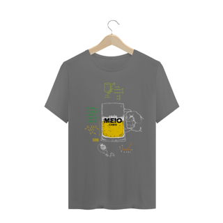 Nome do produto Camiseta Estonada - Meio cheio ou meio vazio