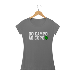 Nome do produto Camiseta Baby Long Estonada - Do campo ao copo