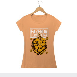 Nome do produto Camiseta Baby Long Estonada - Fazenda Cervejeira Lúpulo