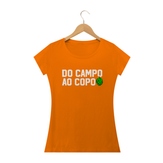 Nome do produto Camiseta Baby Long - Do campo ao copo
