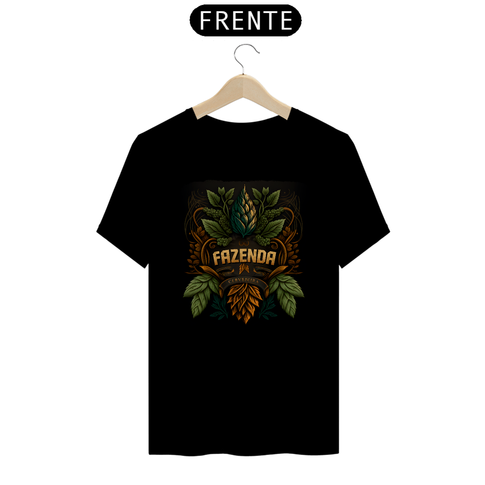 Camiseta - Fazenda Cervejeira Lúpulos