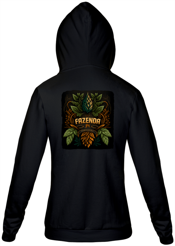 Moletom com Zíper - Fazenda Cervejeira Lúpulos
