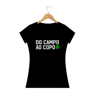 Nome do produto Camiseta Baby Long - Do campo ao copo