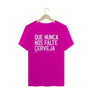 Nome do produto Camiseta - Que nunca nos falte cerveja