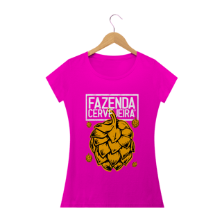 Nome do produto Camiseta Baby Long - Fazenda Cervejeira Lúpulo