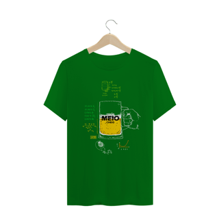 Nome do produto Camiseta - Meio cheio ou meio vazio