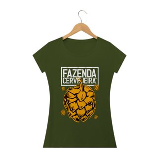 Nome do produto Camiseta Baby Long - Fazenda Cervejeira Lúpulo