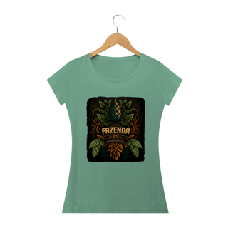 Nome do produto Camiseta Baby Long Estonada - Fazenda Cervejeira Lúpulos