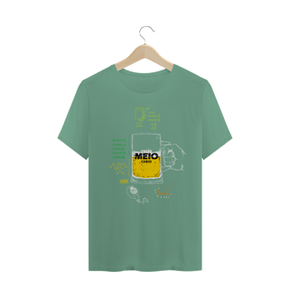 Nome do produto Camiseta Estonada - Meio cheio ou meio vazio