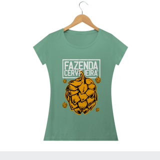 Nome do produto Camiseta Baby Long Estonada - Fazenda Cervejeira Lúpulo